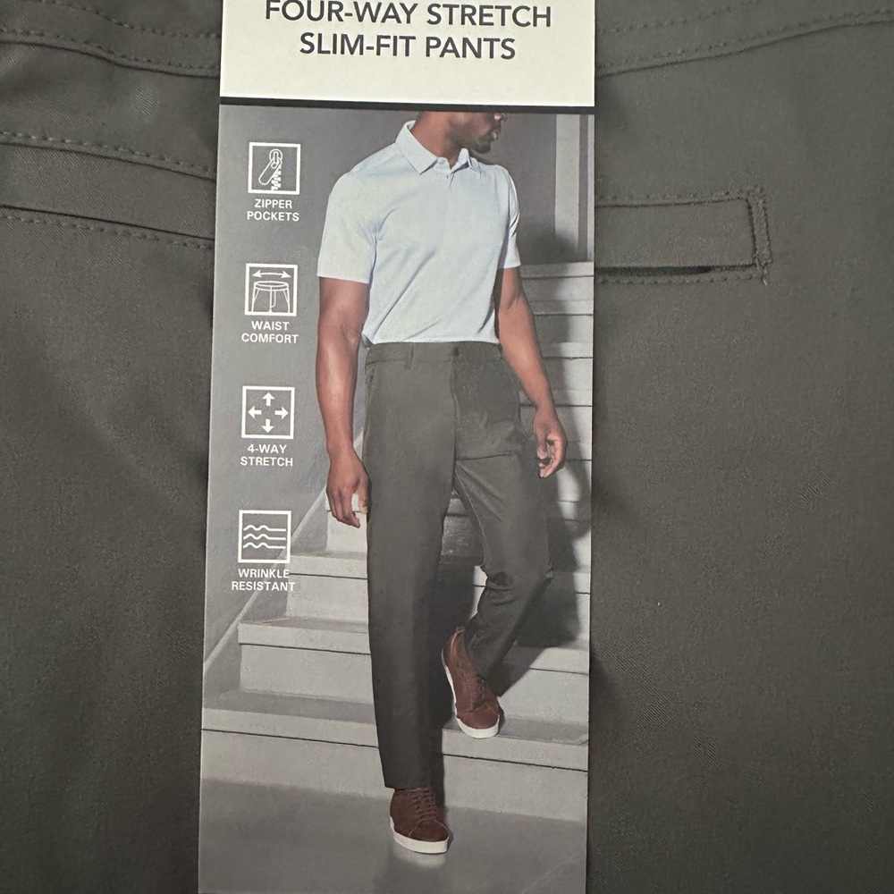 Brand New Marc New York Gray Commuter Pants w/tags